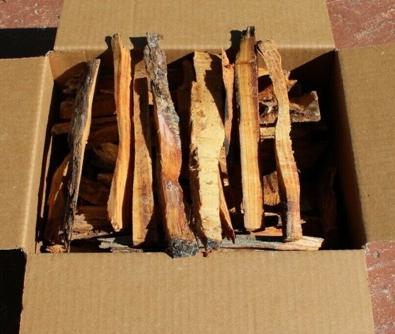Fat Pine Kindling Lighter Knot Fire Starter Natural Fatwood 6 LBS From Florida - Fresh Stock Dated October 2025
