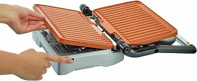 Bialetti Panini Grill Ceramic Copper - Stainless Steel,Copper - Fresh Stock Dated October 2025