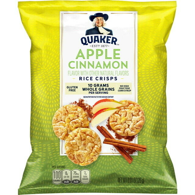 Quaker Rice Crisps Variety Pack (36 pk.) GREAT VALUE & SERVICE!! - Fresh Stock Dated October 2025