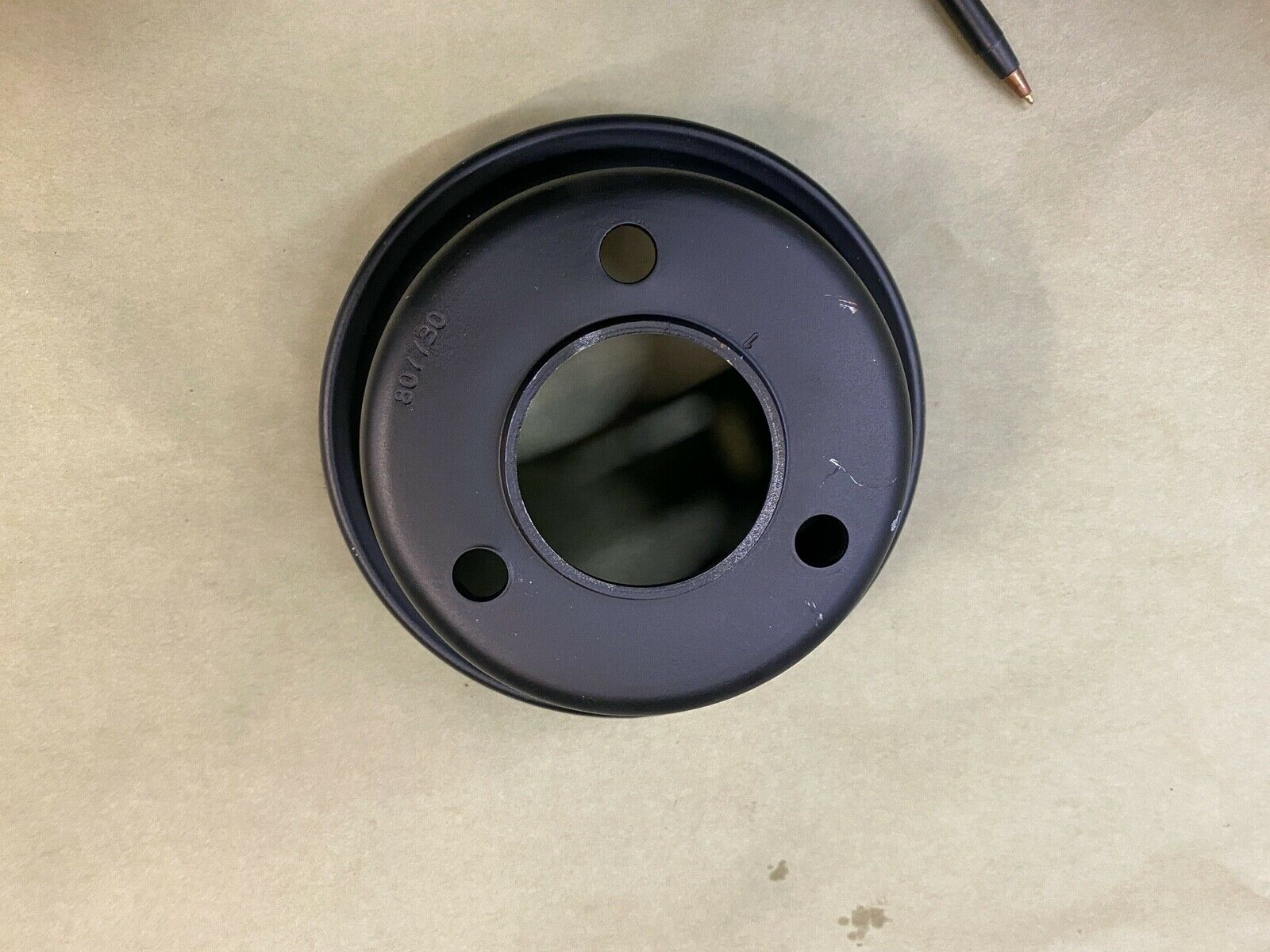 Mercruiser Pulley 807730 for late model V6 - V8 GM Base engines w/ serpentine be - Fresh Stock Dated October 2025