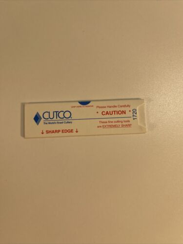 CUTCO CLASSIC HANDLE 1720 PARING KNIFE USA CLEANED NICE! Original - Fresh Stock Dated October 2025