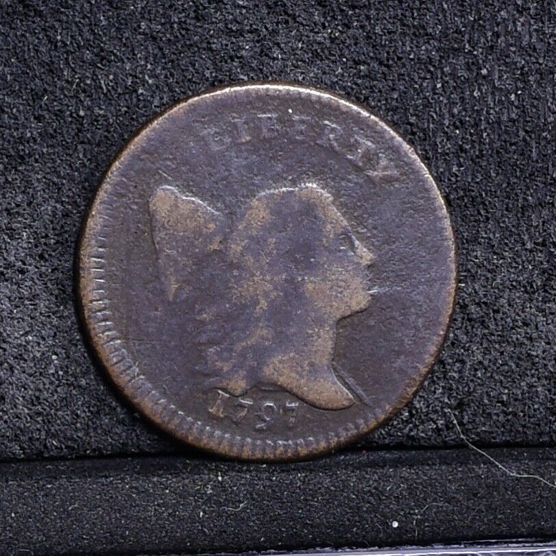 1797 Half Cent - Plain Edge - VG (#35663) - Fresh Stock Dated October 2025