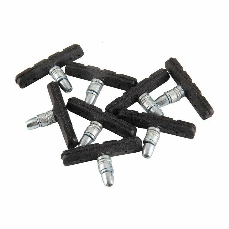 2PCS Bicycle Brake Pads Shoes  VBrake MTB Cycling 70mm V-brake For Mountain Bike - Fresh Stock Dated October 2025