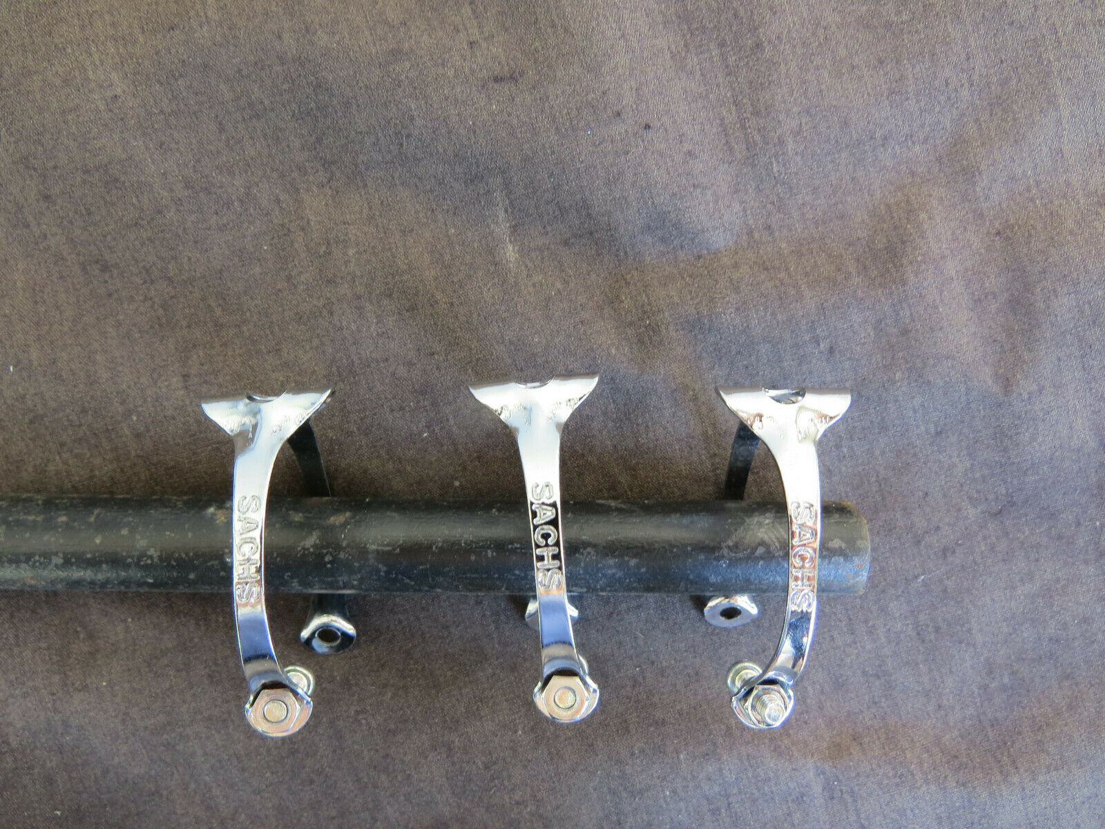 HURET BRAKE CABLE CLIPS BICYCLE TOP TUBE ROAD VINTAGE CLAMPS SACHS - Fresh Stock Dated October 2025