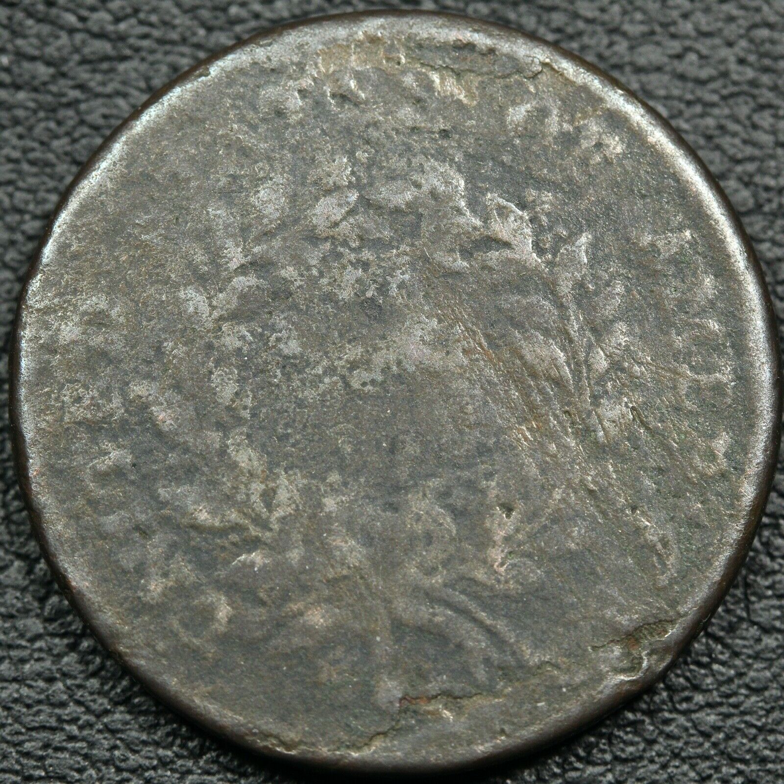 1793 Liberty Cap Copper Half Cent - Corroded & Tooled - Fresh Stock Dated October 2025