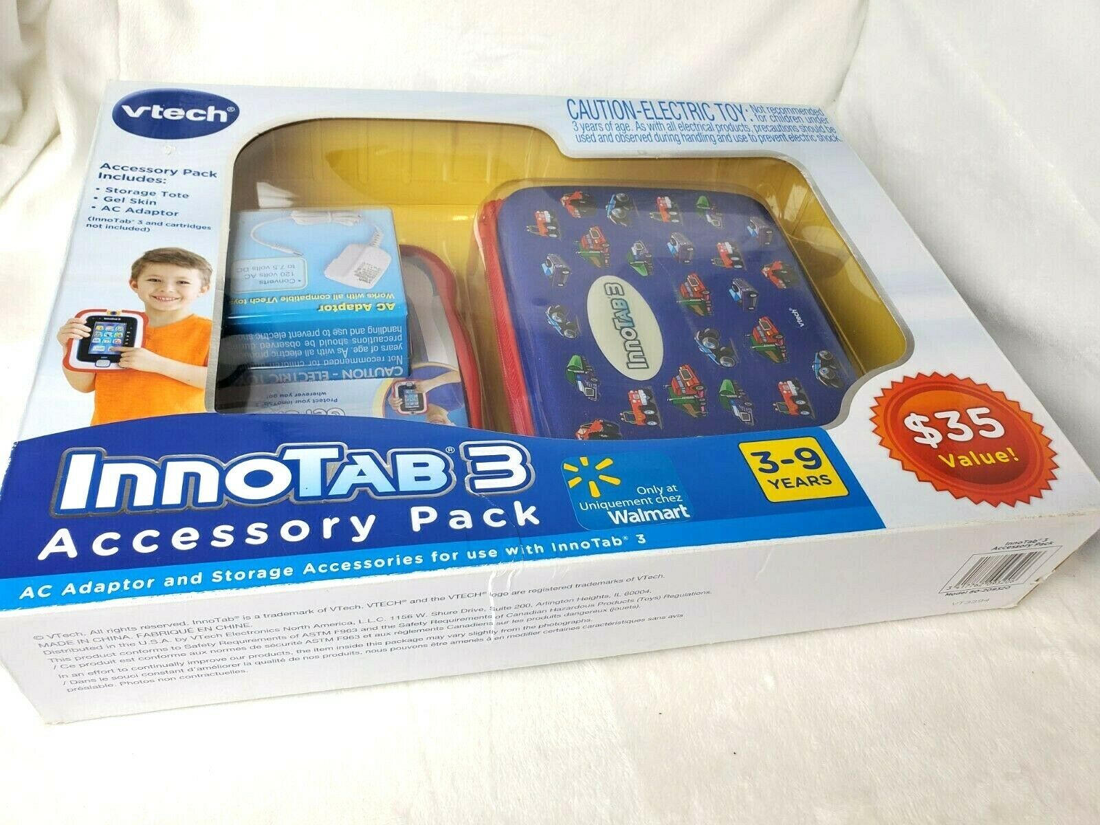Vtech InnoTab 3 Blue Trucks Learning System Accessory Pack - Fresh Stock Dated October 2025