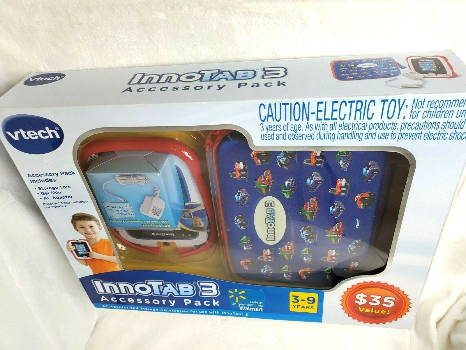 Vtech InnoTab 3 Blue Trucks Learning System Accessory Pack - Fresh Stock Dated October 2025