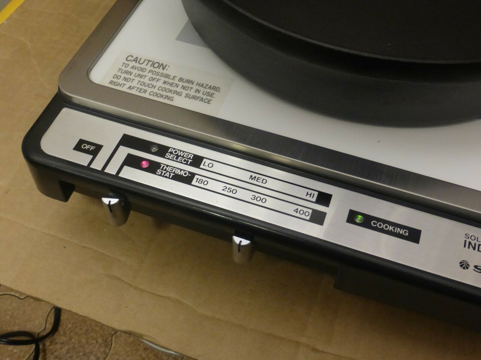 Sanyo Surf Cool Portable Induction Cooktop Vintage Very RARE - Fresh Stock Dated October 2025