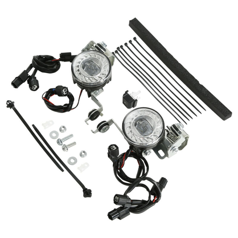 LED Fog Lights Attachment Kit Fit For Honda Goldwing 1800 GL1800 2018-2021 - Fresh Stock Dated October 2025