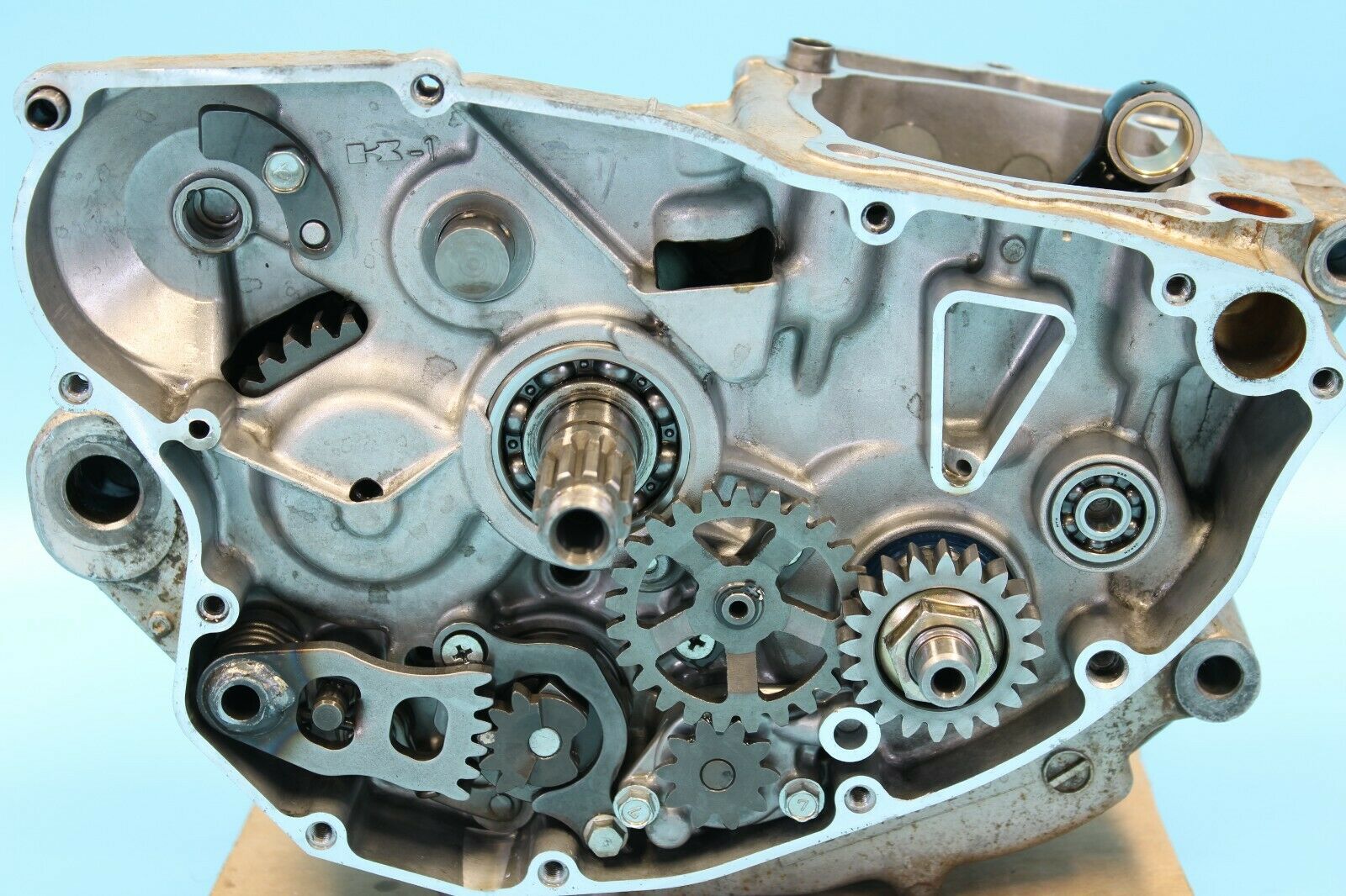 2006 06 KX250F KX 250F Bottom End Crank Shaft WEISCO Crank Crankcase Case - Fresh Stock Dated October 2025