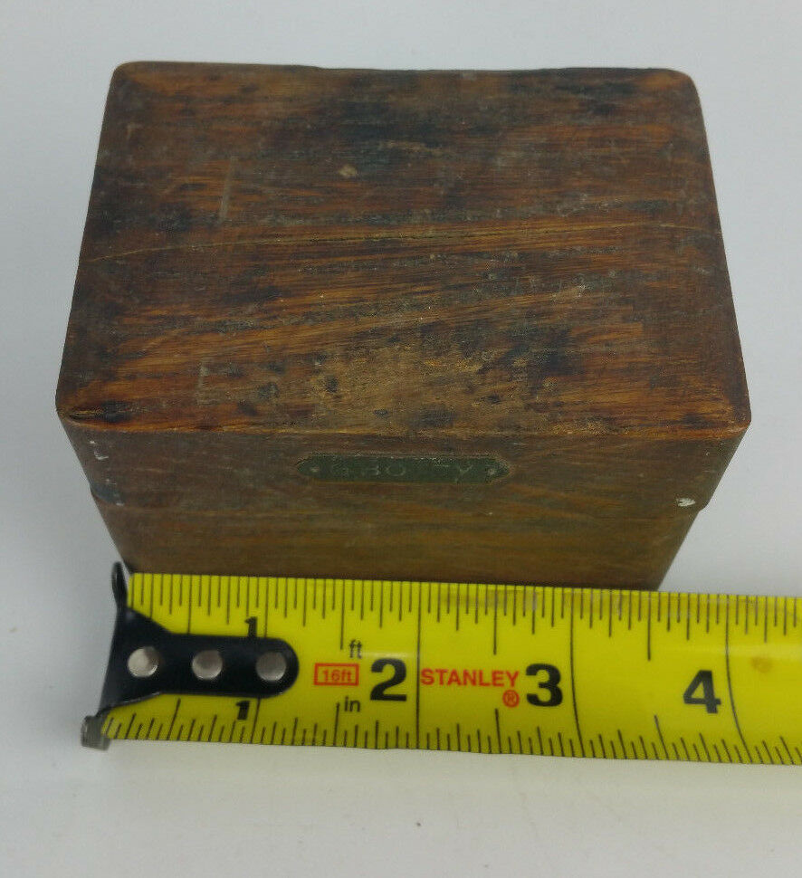 G. BOLEY Watchmakers Staking Tools in Original Wooden Box Antique Vintage - Fresh Stock Dated October 2025