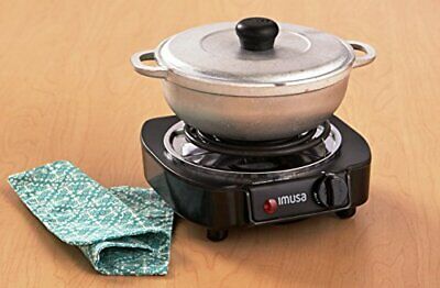 USA GAU-80305 Electric Single Burner 1100 Black 1100W Electric Single Burner - Fresh Stock Dated October 2025