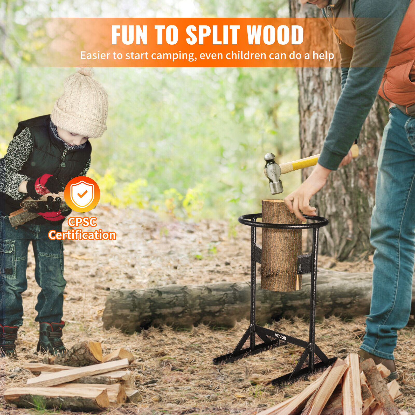 VEVOR Firewood Splitter 9