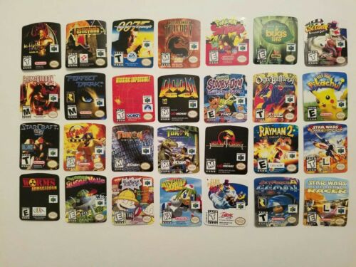 Tecmo NBA Basketball NES cartridge replacement label sticker Nintendo - Fresh Stock Dated October 2025