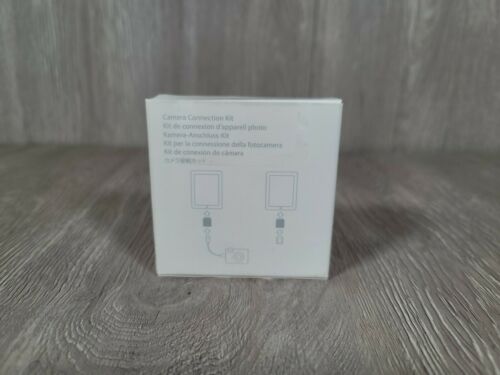 APPLE iPAD CAMERA CONNECTION KIT  MC531ZM/A MODEL A1362 A1358 - Fresh Stock Dated October 2025