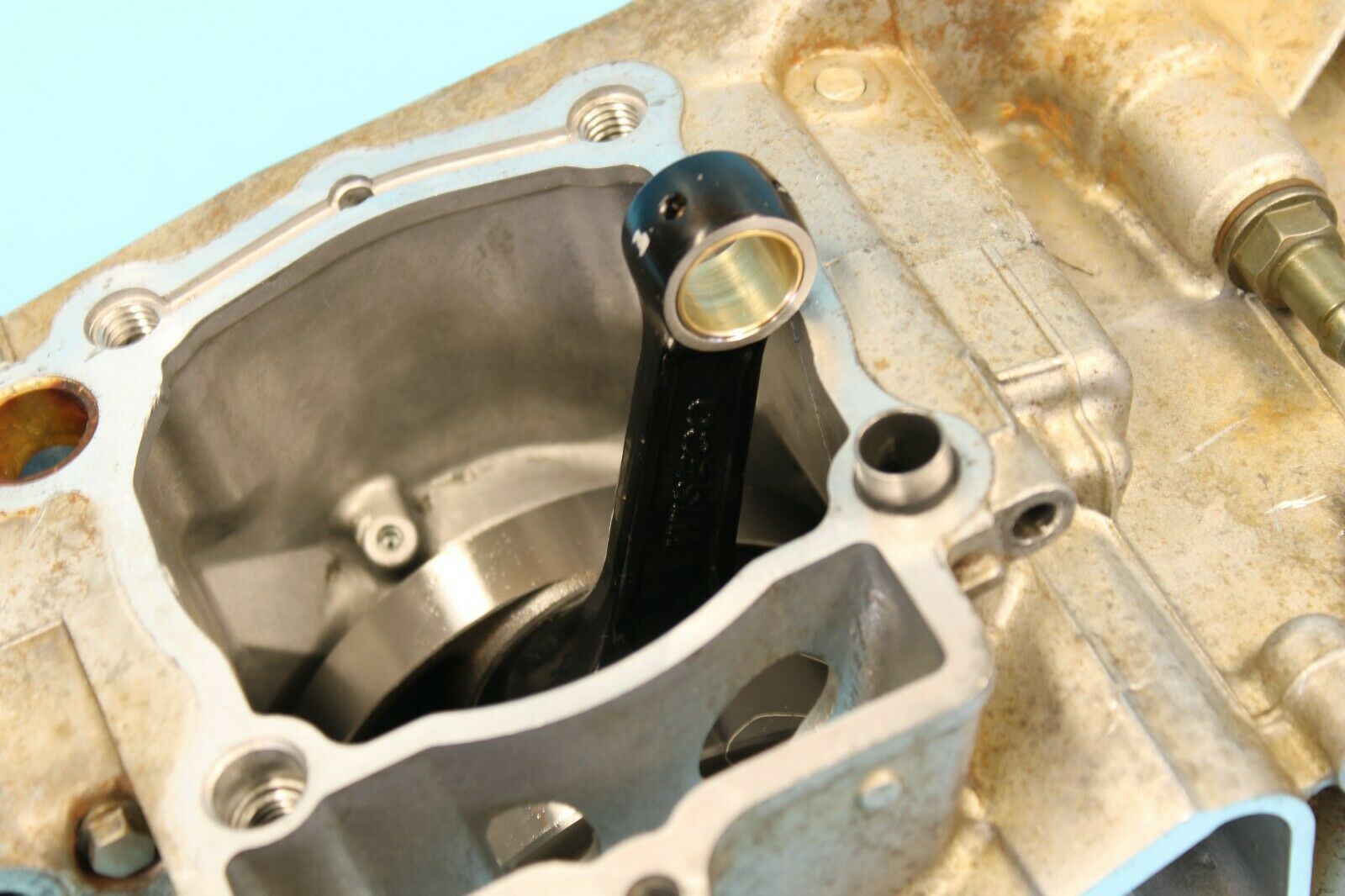 2006 06 KX250F KX 250F Bottom End Crank Shaft WEISCO Crank Crankcase Case - Fresh Stock Dated October 2025