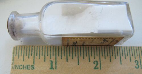 Small Glass Bottle of DIAMANTINE POWDER No. 2 for Polishing Steel - Fresh Stock Dated October 2025