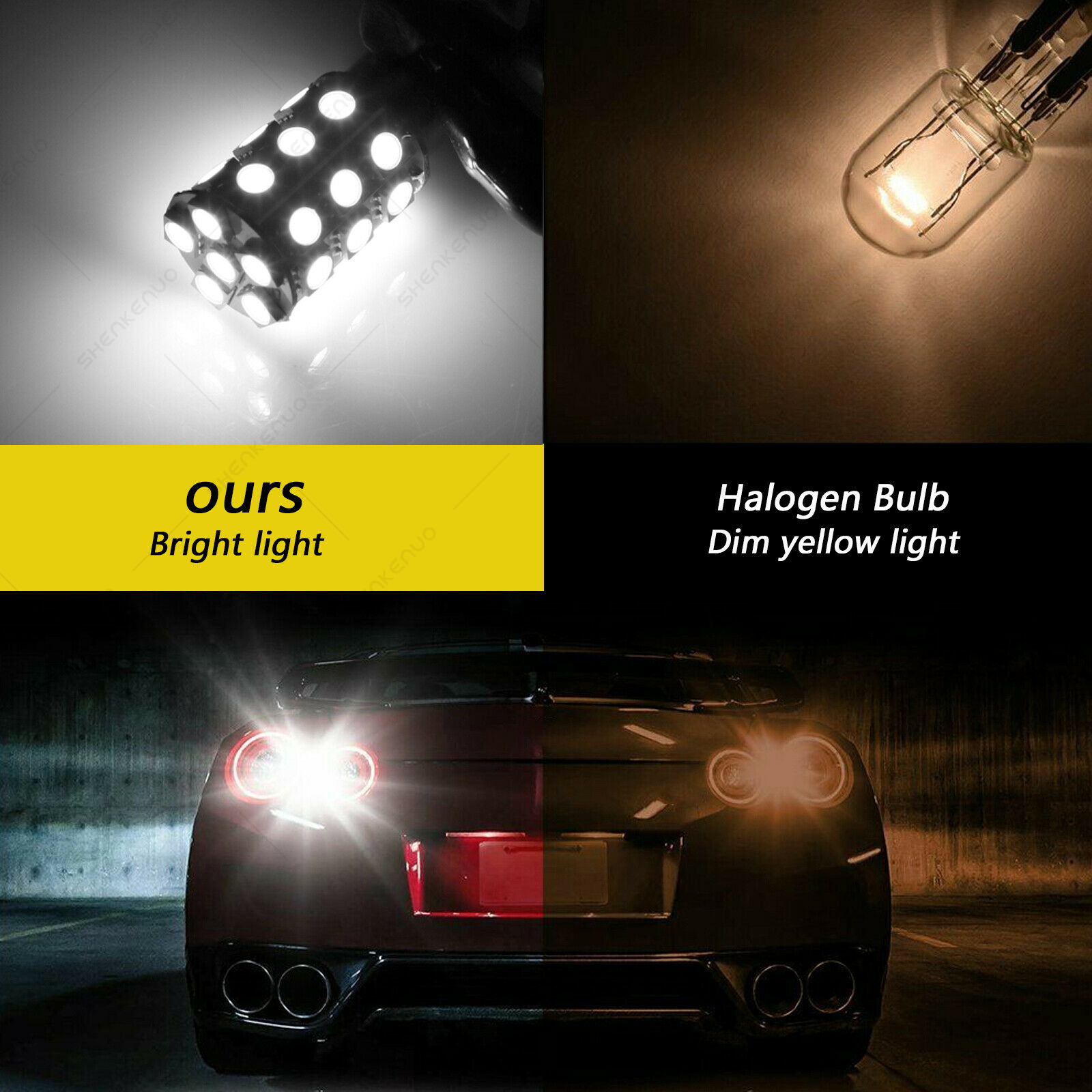 For Honda CB900F 919 2002-2007 2X 1034 1157 LED Parking Light Bulbs 6000K White - Fresh Stock Dated October 2025