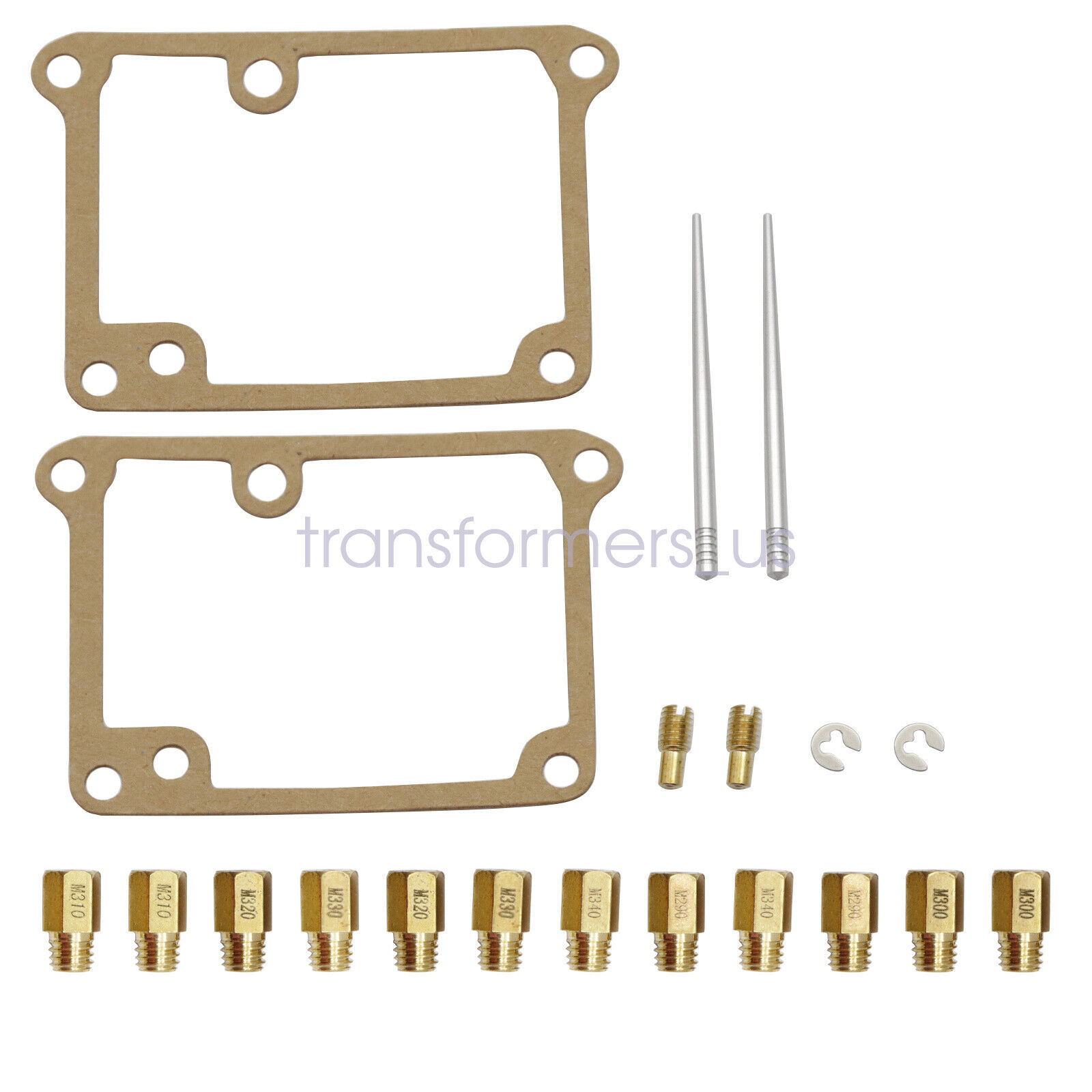 NEW Full Jet Kit 12 Main Jets 2 Pilot 2 Needles Fit Yamaha Banshee US - Fresh Stock Dated October 2025