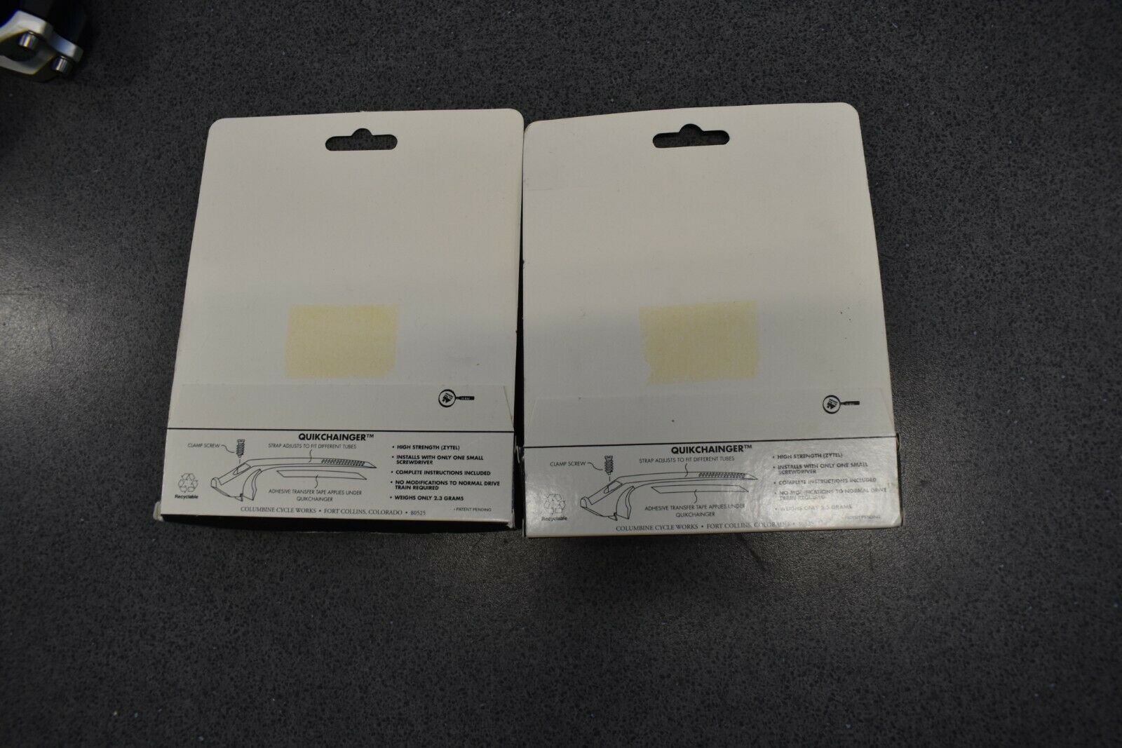 Set of 2 Columbine Cycle Works Quikchaingers, NEW - Fresh Stock Dated October 2025