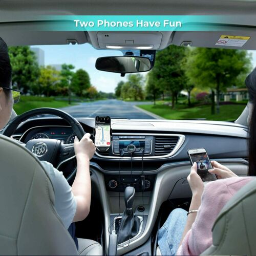 Mpow Bluetooth 5.0 Car Kit Wireless Receiver W/ 3.5mm Ground Loop Noise Isolator - Fresh Stock Dated October 2025