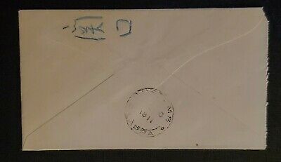 1911 Macau Bisect Triangle 2 Avos Overprint Stamp Cover - Fresh Stock Dated October 2025