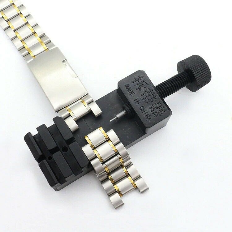 Watch Band Link Remover Repair Strap Bracelet Tool Pin Kit Adjustable - Fresh Stock Dated October 2025