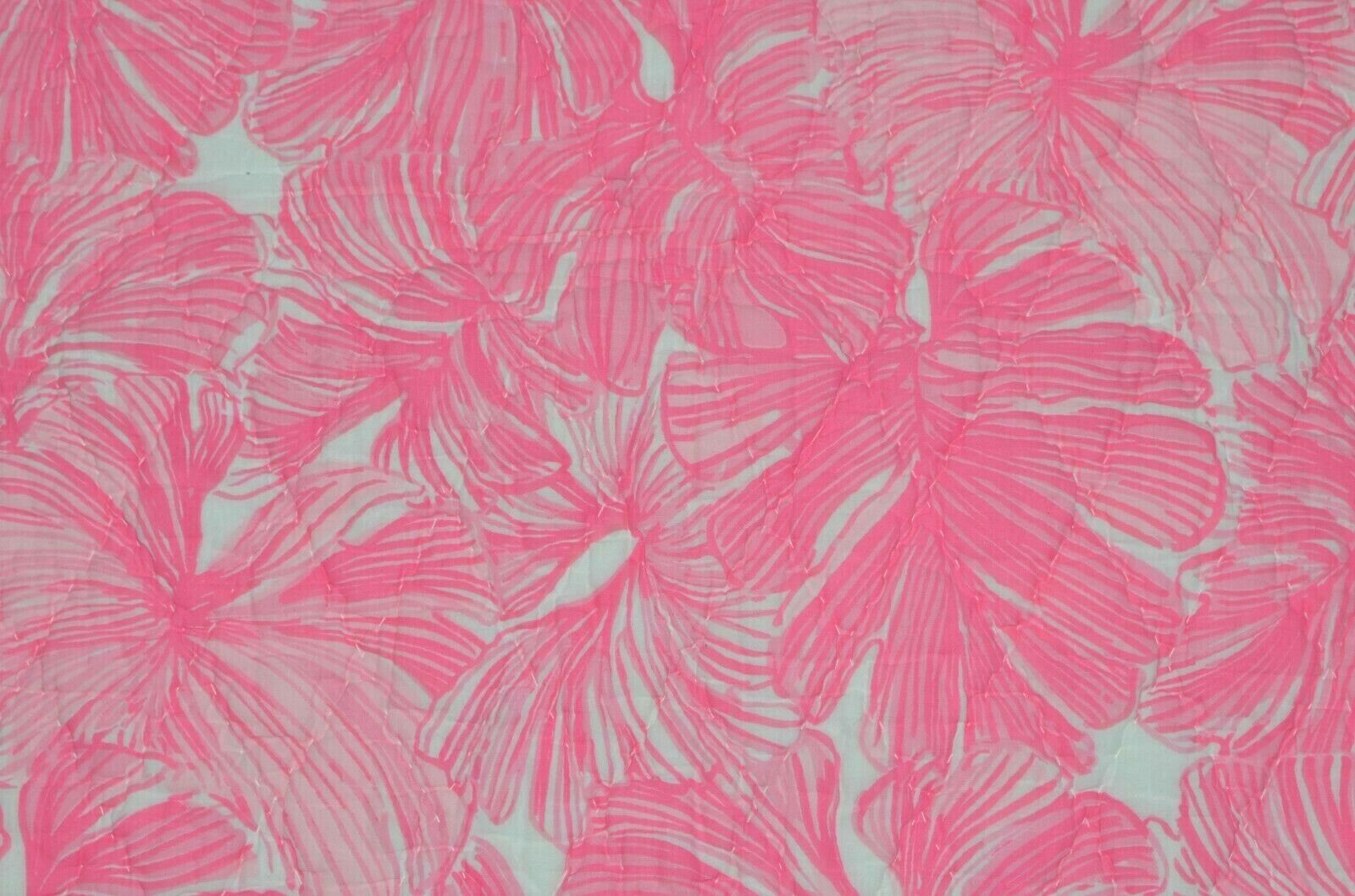Pottery Barn Lilly Pulitzer Lilly of the Jungle Reversible Euro Sham NWOT Pink - Fresh Stock Dated October 2025