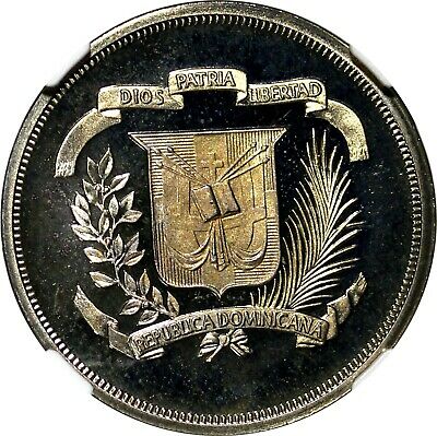 DOMINICAN REPUBLIC PROOF 1978 5 Centavos NGC PF67 UC MINTAGE-5,000 Coins KM# 49 - Fresh Stock Dated October 2025