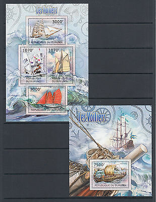 Burundi Sc 1061-1098 MNH. 2012 Space & Transportation, cplt set of 38 s/s Trains - Fresh Stock Dated October 2025