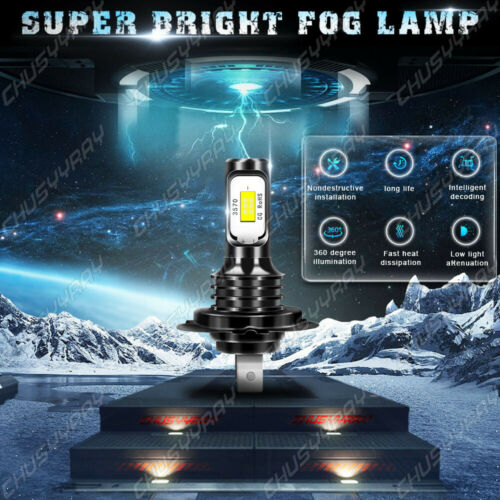 For 2011-2020 Suzuki GSXR600 GSXR750 6000K LED Headlight Bulbs High Low Beam Kit - Fresh Stock Dated October 2025