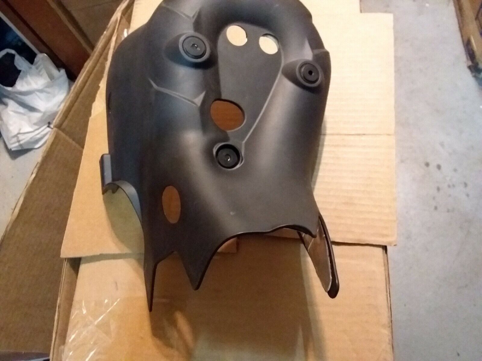 Ducati Panigale 1199 13-15 Vertical Heat Guard Exhaust Heat Shield 460P6241AA - Fresh Stock Dated October 2025