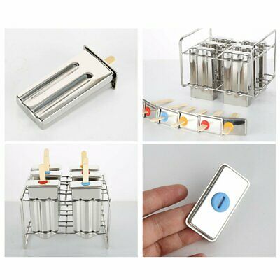 20pcs Stainless Steel Ice Cream Stick Mold Ice Lolly Popsicle For IcePop + Stick - Fresh Stock Dated October 2025