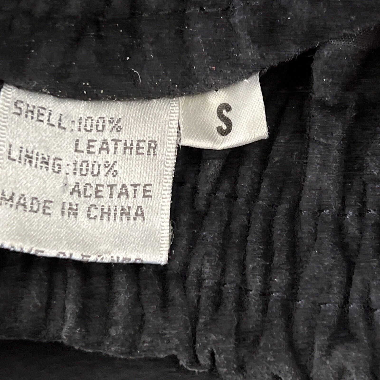 Etosha Vintage 80s-90s Long Black Suede Leather Skirt Sz S Lined Elastic waist￼ - Fresh Stock Dated October 2025