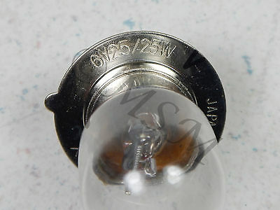 NEW OEM GENUINE HONDA 6V 25W HEADLIGHT BULB 5050-001 - Fresh Stock Dated October 2025