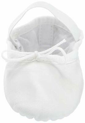 Leo baby-girls' Ballet Russe Dance Shoe, White, 7 C US Toddler - Fresh Stock Dated October 2025