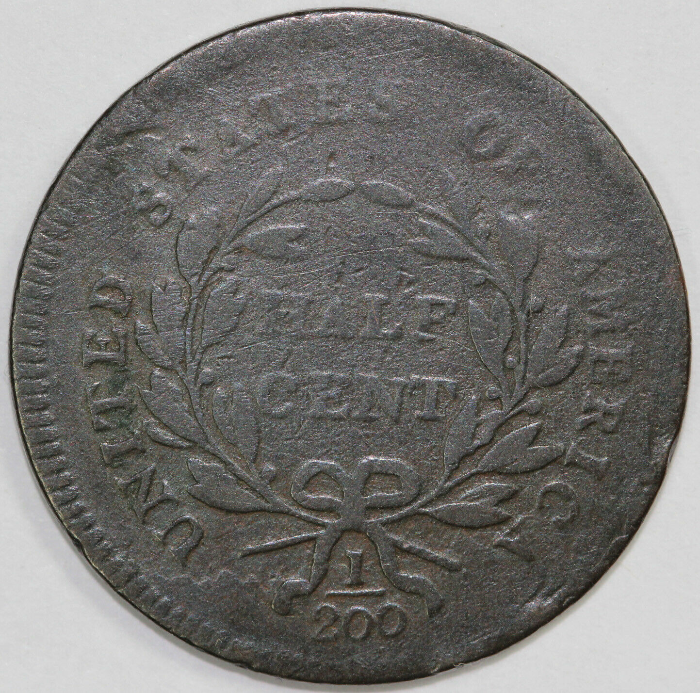 1795 1/2c Liberty Cap C-6 Half Cent UNSLABBED - Fresh Stock Dated October 2025