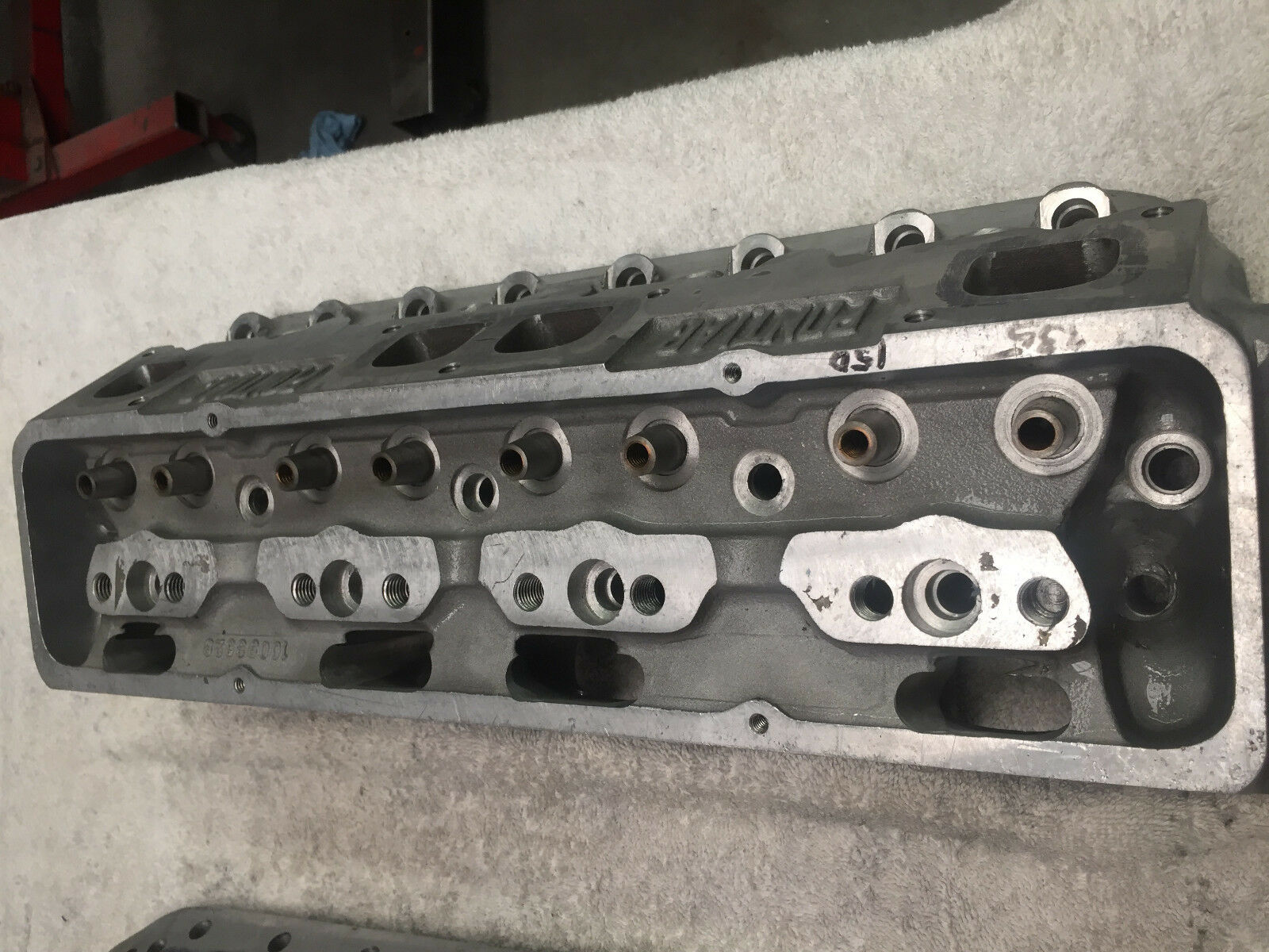 Pontiac / Chevy Rolled Deck 10 Degree High port Cylinder heads - Fresh Stock Dated October 2025