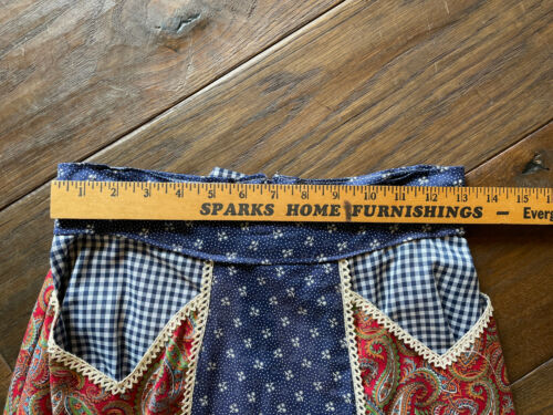 Vtg Gunne Sax Long Skirt Paisley Calico Gingham Size 9 Pockets Jessica's Gunnie - Fresh Stock Dated October 2025