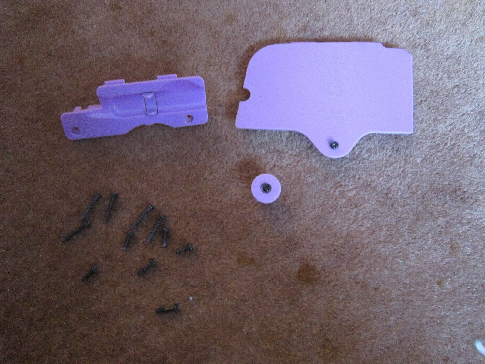 LEAPFROG LEAPPAD Replacement Part Purple Battery Back/Pen Cover for 30003 - Fresh Stock Dated October 2025