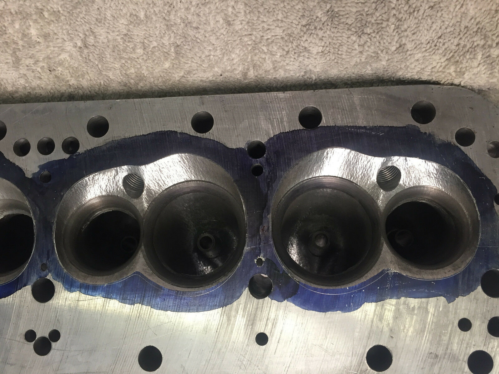 Pontiac / Chevy Rolled Deck 10 Degree High port Cylinder heads - Fresh Stock Dated October 2025