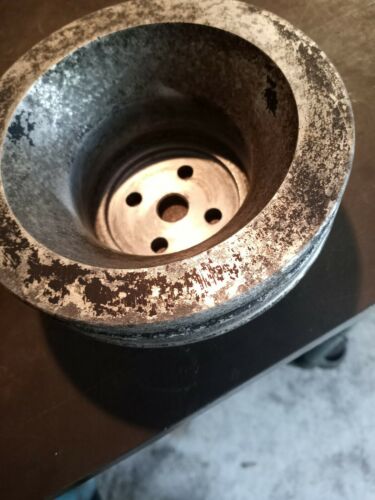 D3JL-8A528-F Ford V8 Aluminum Water Pump Pulley 2 Groove OMC Mercruiser - Fresh Stock Dated October 2025
