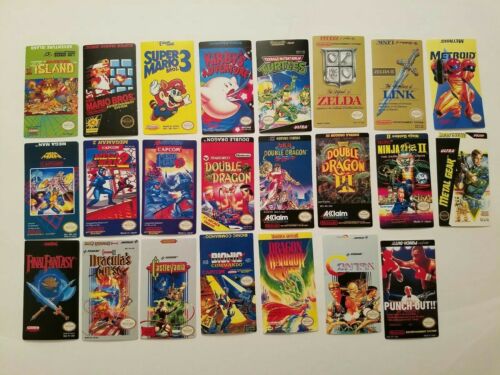 Tecmo NBA Basketball NES cartridge replacement label sticker Nintendo - Fresh Stock Dated October 2025