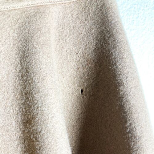Vintage 50’s Brown Wool Felt Circle Swing Lindy Hop Skirt - Fresh Stock Dated October 2025