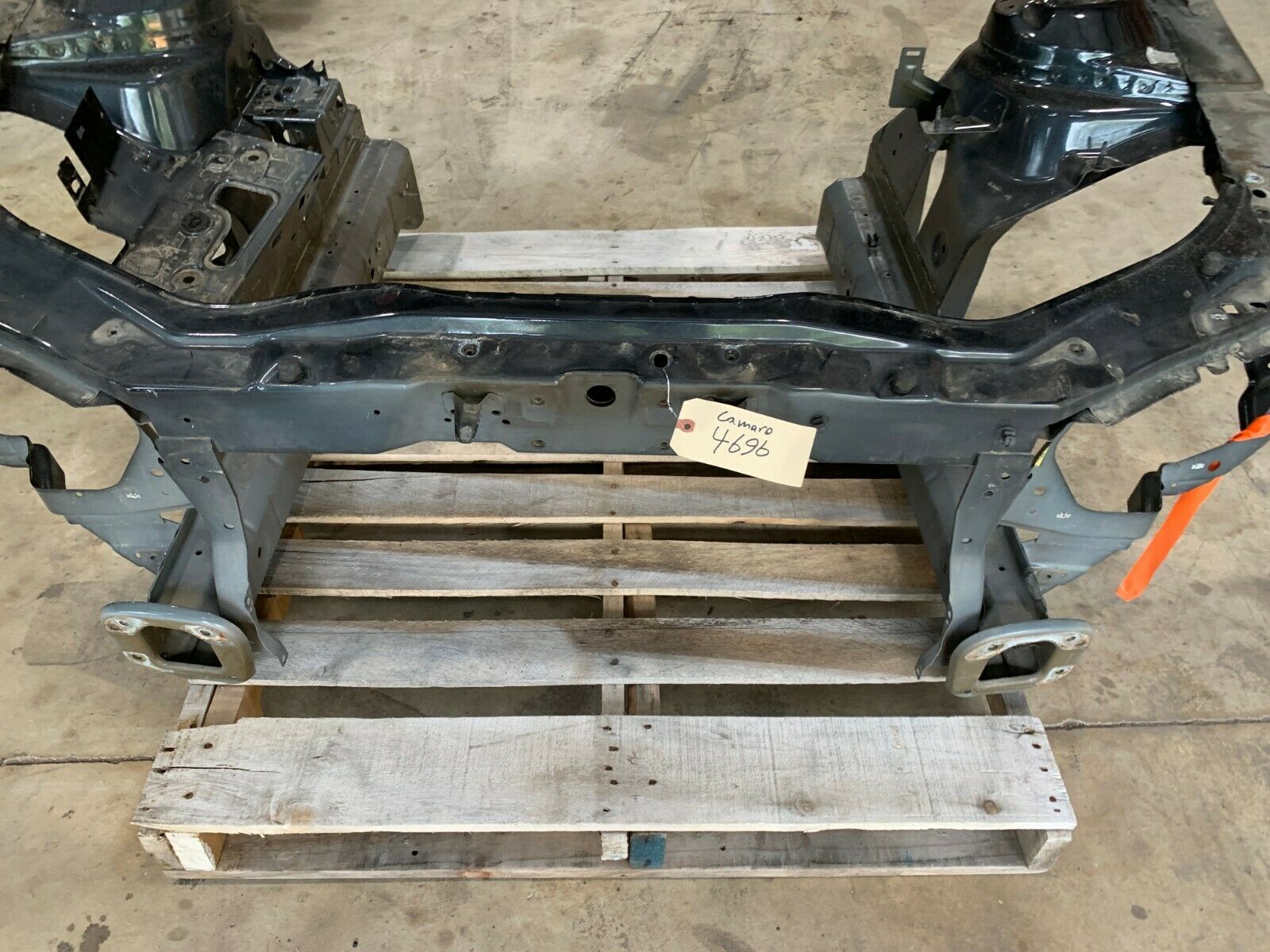 2012 CAMARO SS OEM FRONT RADIATOR CORE SUPPORT FRAME RAIL CUT - Fresh Stock Dated October 2025