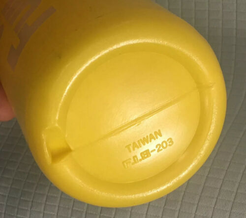 1980s FUJI TEAM Water Bottle BIDON Botella Borraccia Wasserflasche F.I.S 203 - Fresh Stock Dated October 2025