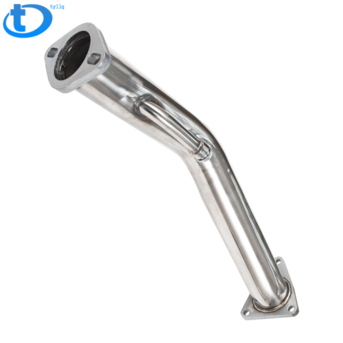 Two Exhaust Pipes Catless Straight Downpipe For Nissan 370Z Infiniti G37 3.7L V6 - Fresh Stock Dated October 2025