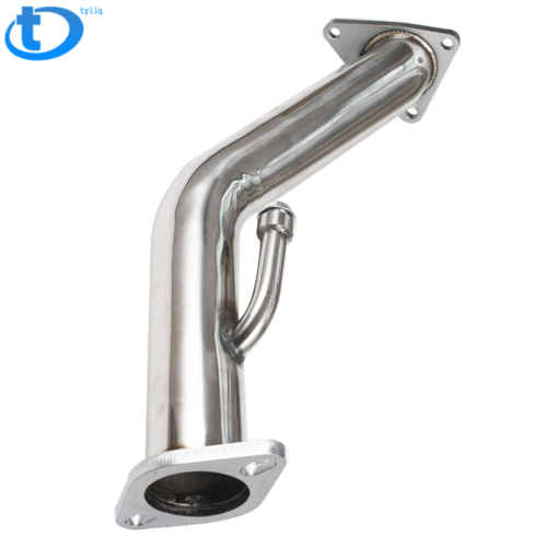 Two Exhaust Pipes Catless Straight Downpipe For Nissan 370Z Infiniti G37 3.7L V6 - Fresh Stock Dated October 2025