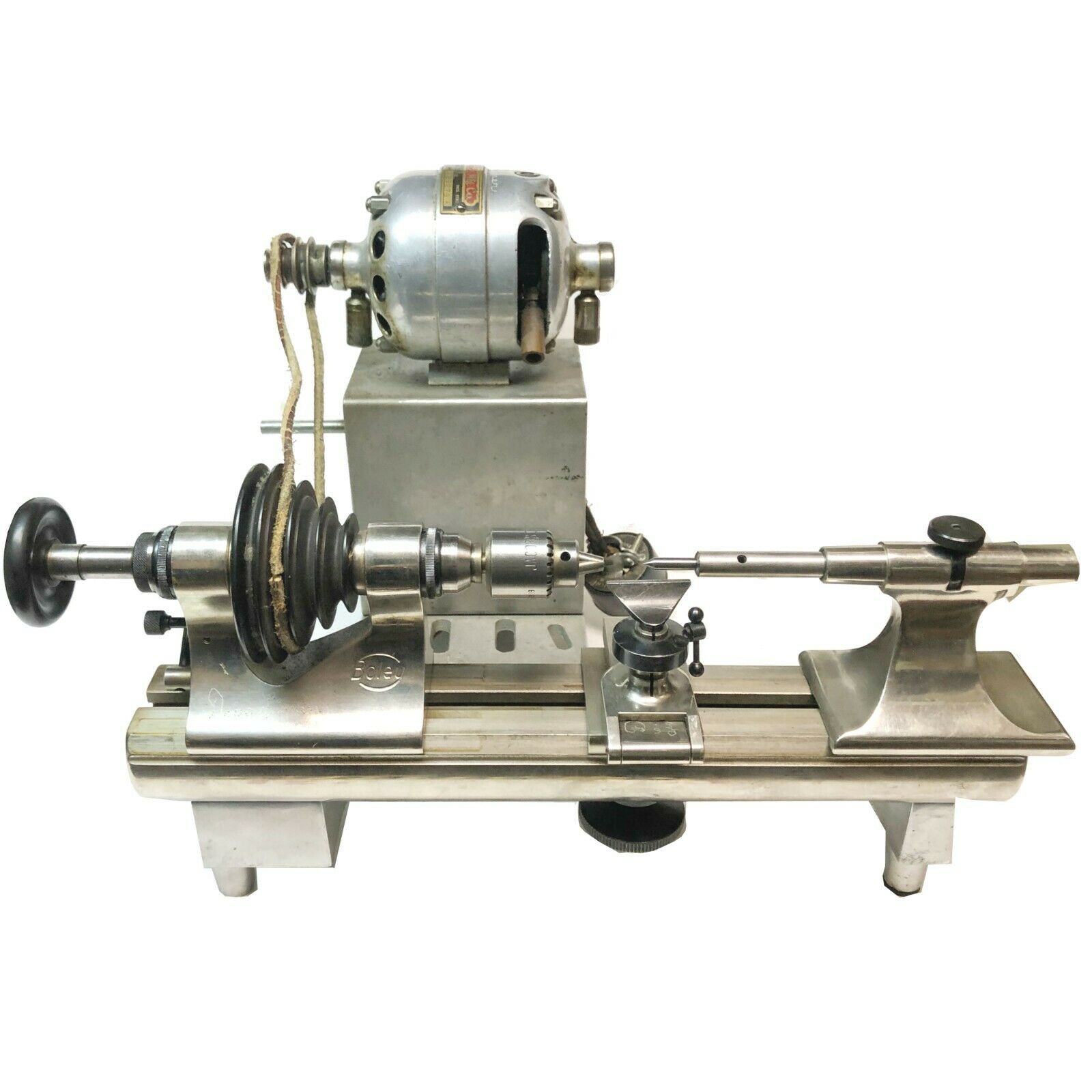 Watchmaker lathe BOLEY MINI  LATHE Lathe and motor used WILL SHIP EVERYTHING - Fresh Stock Dated October 2025