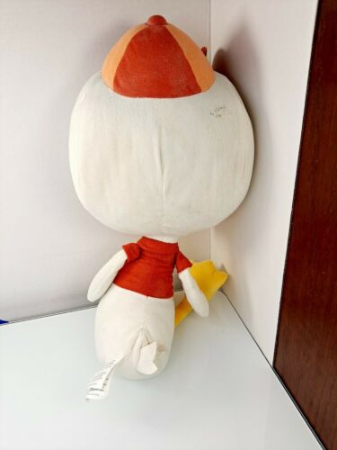 Franco DuckTales Throw Pillow Red/White Plush Doll Donald Duck Nephew - Fresh Stock Dated October 2025